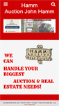 Mobile Screenshot of hammauction.com